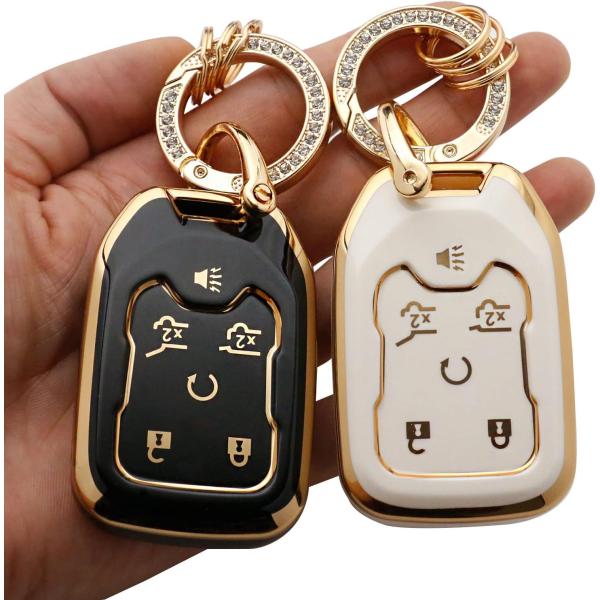 【並行輸入品】CHQLPBF GMCキーフォブカバー キーチェーン付き Acadia GMCテレイン...