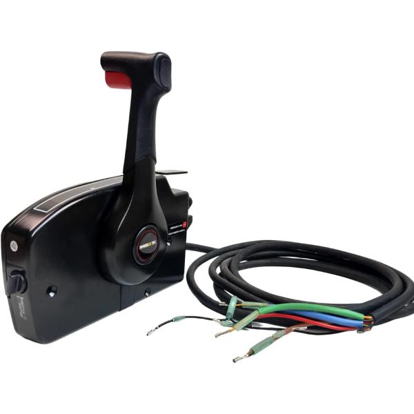 【並行輸入品】Boat Control 881170A9 ボートスロットル デュアルレバー マリーン...