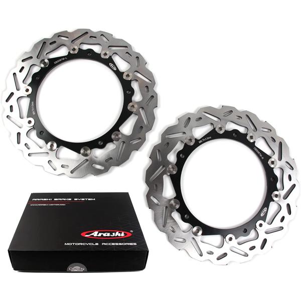 【並行輸入品】Arashi フロントブレーキディスクローター BMW HP2 SPORT 2006-...