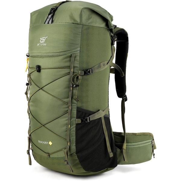 【並行輸入品】SKYSPER Hiking Backpack  50L/60L Backpackin...