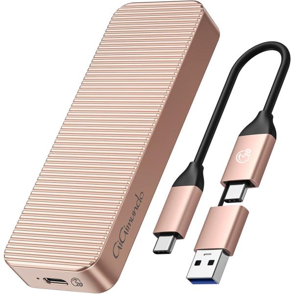【並行輸入品】GiGimundo AJM20C USB 3.2 Gen 2x2 20Gbps M.2...