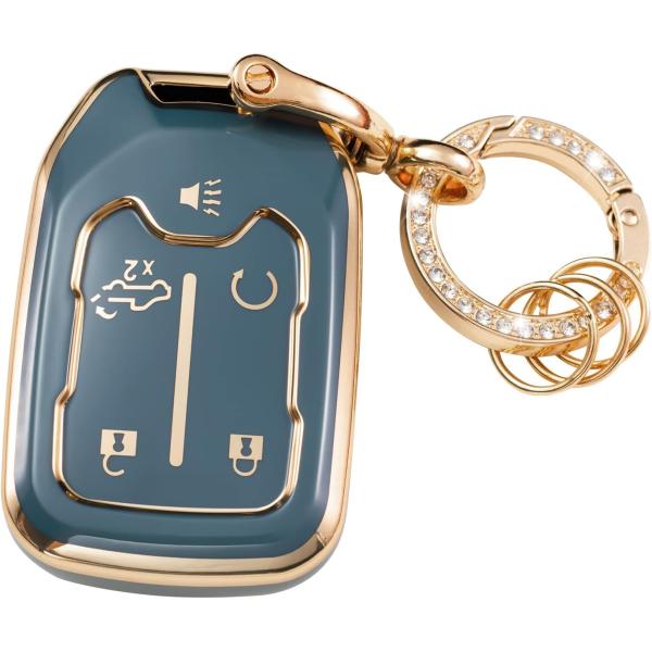 【並行輸入品】Gematay GMCキーフォブカバー 車のキーケース シェルプロテクター 2019-...