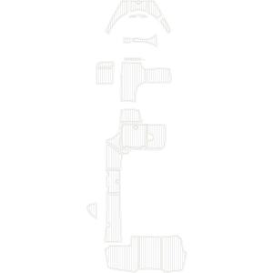 【並行輸入品】Boat EVA Faux Teak Decking Floor Compatible with 2005 Crownline 250
