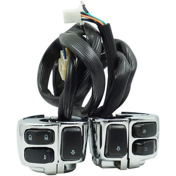 【並行輸入品】Zcargel 2 Pieces Motorcycle Handle Switch  ...