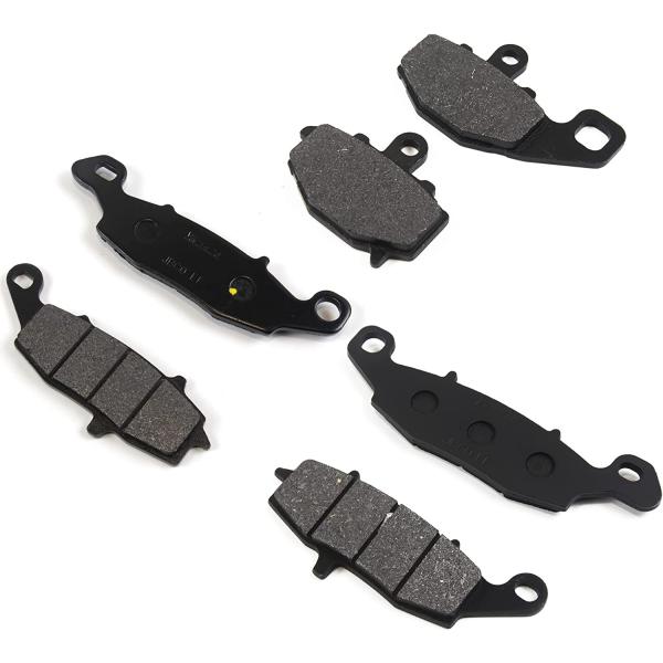 【並行輸入品】Arashi フロントリアブレーキパッド カワサキ Z750S 2005-2007 /...