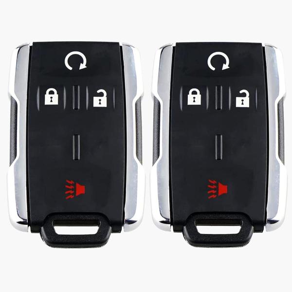 【並行輸入品】キーレスエントリーリモートコントロールカーキーフォブ 2014-2019 GMC シエ...