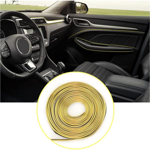 【並行輸入品】Turcee Car Interior Trim Strip 16.4ft/5m DI...