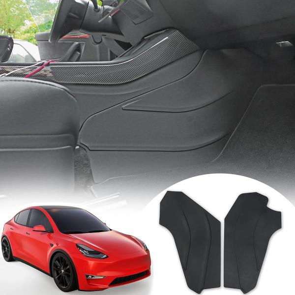【並行輸入品】ZQULOYO コンサーコンソールサイドカバープロテクター Tesla Model Y...