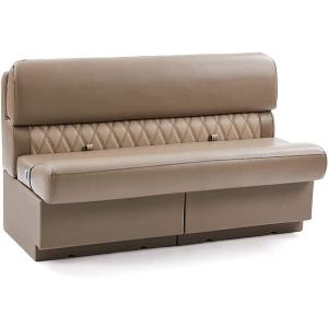 【並行輸入品】DeckMate 55inch Luxury Pontoon Boat Seat - Tan and Beige　