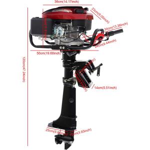 【並行輸入品】船外機7HP4ストロークエンジン...の詳細画像5