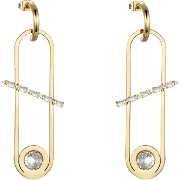 【並行輸入品】ERER Stainless Steel Loop Pin Long Pendant ...
