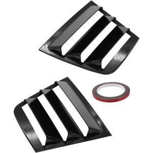 【並行輸入品】Arkdeffon 2PCS Rear Side Window Louver Shutter Cover Air Vent/Louver