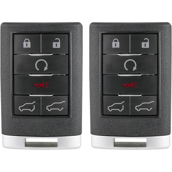 【並行輸入品】キーフォブリモコン 交換用 2007-2014 キャデラック エスカレード ESV E...