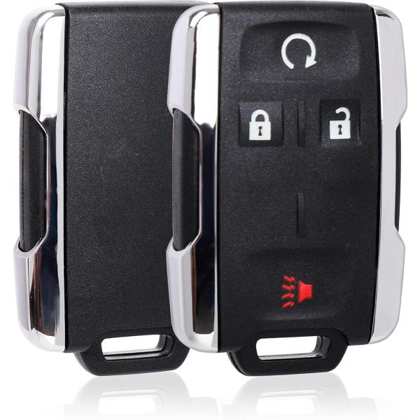 【並行輸入品】NPAUTO キーフォブ 2個 交換用 シボレー シルバラード GMC シエラ 150...