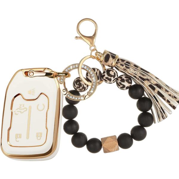 【並行輸入品】RFSRZ Smart Soft TPU Key Fob Case with Gold...