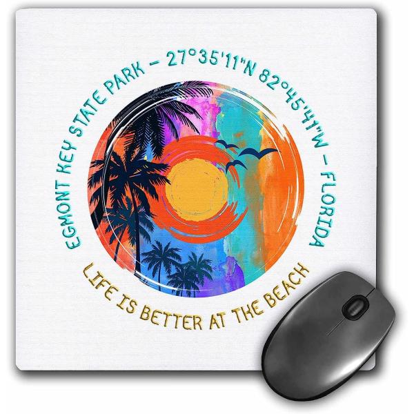 【並行輸入品】3dRose Egmont Key State Park  Florida. Life...