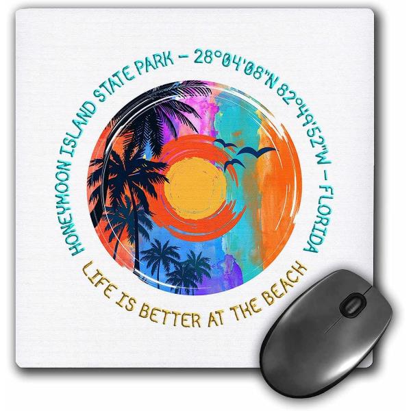 【並行輸入品】3dRose Honeymoon Island State Park  Florida...