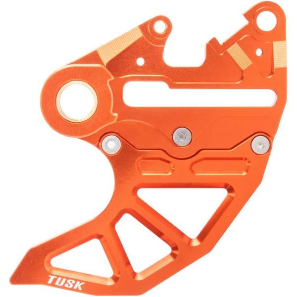 【並行輸入品】Tusk リアブレーキキャリパーサポート ブレーキディスクガード付き オレンジ KTM...