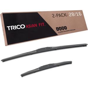 TRICO Solutions Asian Fit 28 Inch & 16 Inch Pack of 2 High Performance Auto