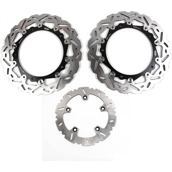 【並行輸入品】Arashi フロントリアブレーキディスクローター BMW K1600GT 2016 ...