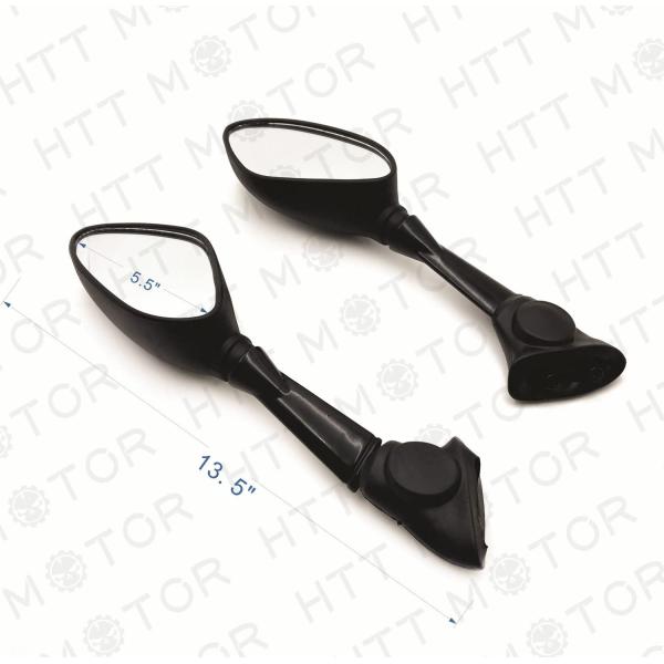 【並行輸入品】HTTMT MT435- Side Mirrors Motorcycle Rearvi...