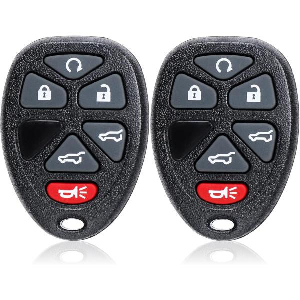 【並行輸入品】NPAUTO キーフォブ 交換用 2個 シボレー タホ サバーバン GMC ユーコン/...