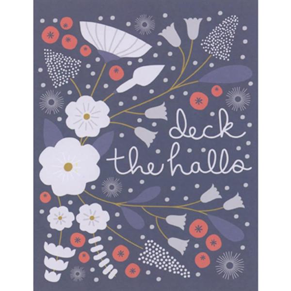 Madison Park Greetings Deck the Halls: White and R...