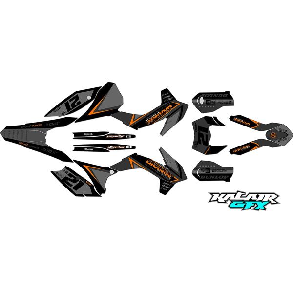 【並行輸入品】Kalair GFX Graphics Kit for KTM 200EXC 500E...