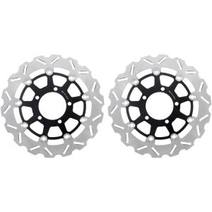 【並行輸入品】Motorcycle Disc Rotor 420 Steel Front Brake...