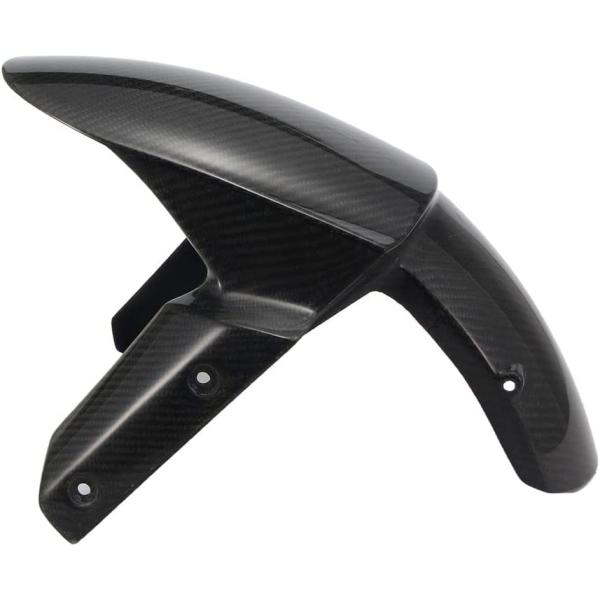 【並行輸入品】Motorcycle Carbon Fiber Front Mudguard Fend...