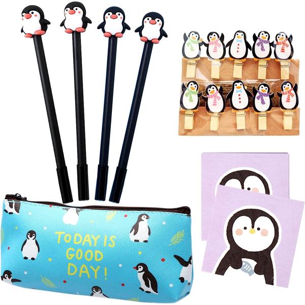 JeVenis Penguin Gifts for Girl Penguin Stickers Pe...