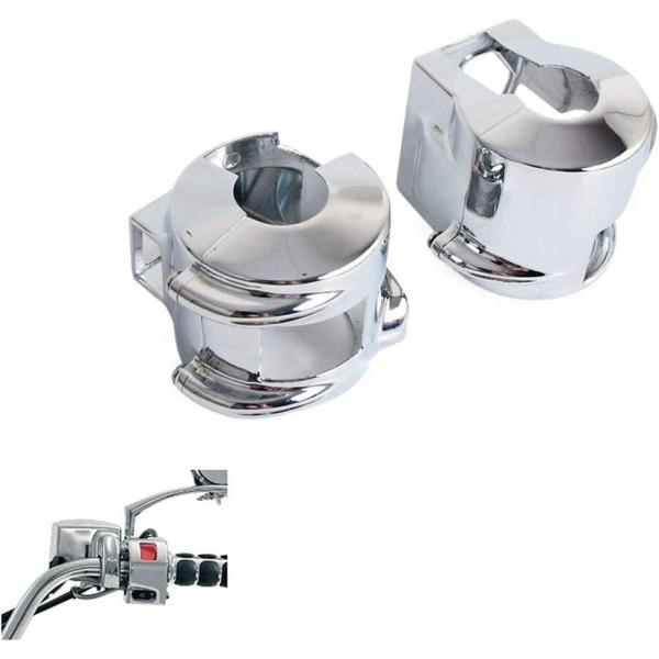 【並行輸入品】QBIYA Chrome Switch Housing Covers Fit for ...