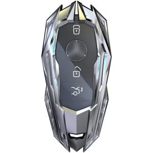 【並行輸入品】JOTYKUP メルセデスベンツキーフォブカバー キーチェーン付き メカスタイル 亜鉛...