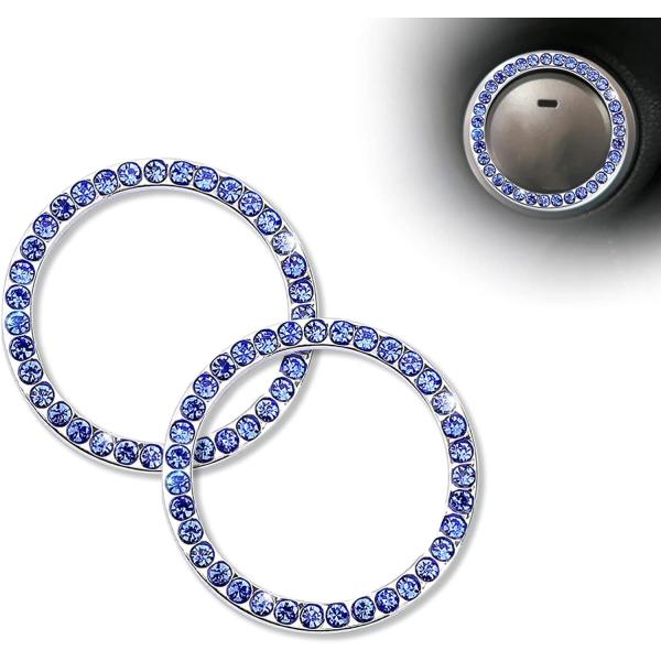 【並行輸入品】エンジンスタートボタンステッカー プッシュスタートボタン キラキライグニッションリング...