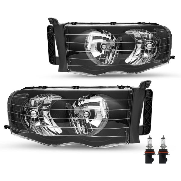 【並行輸入品】JSBOYAT ヘッドライトアセンブリ 交換用 2002-2005 Dodge Ram...