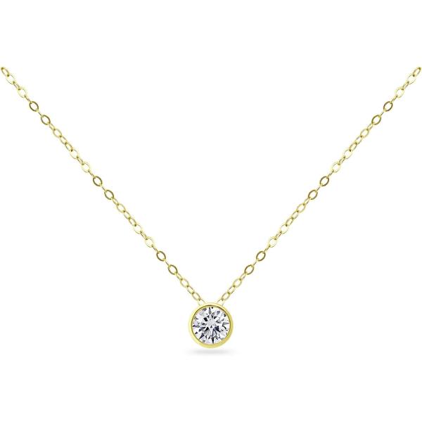【並行輸入品】B. BRILLIANT スターリングシルバー 0.50-3.85カラット ラウンドキ...