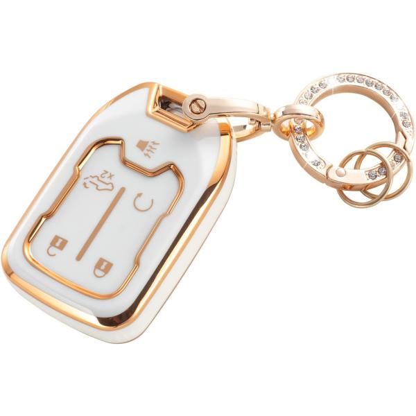 【並行輸入品】RUABIBAN キーフォブカバー 2019 2020 2021 2022 シボレー ...