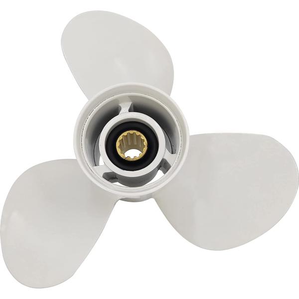 【並行輸入品】DLNIG 11 3/4×10-Gボートプロペラ ヤマハ船外機用 T25hp、30hp...