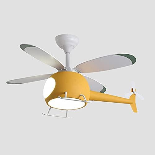 KNOXC Chandelier Home Cartoons Airplane Fan Light ...