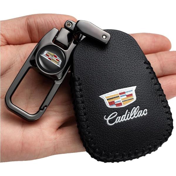 【並行輸入品】車のキーフォブカバー リングホルダー キャデラック エスカレード CTS SRX XT...