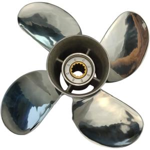 【並行輸入品】MOCCAN Captain Propeller 11 5/8x12 Compatible with Y-amaha Outboard