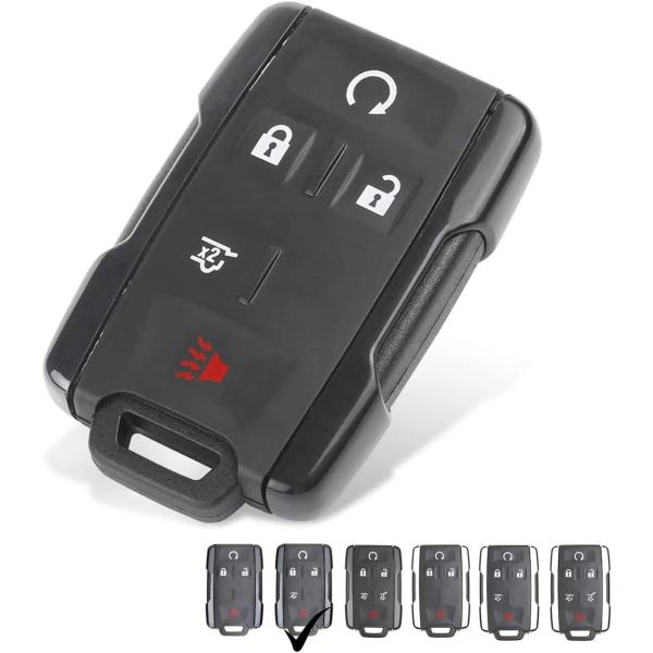 【並行輸入品】交換用キーフォブケース シボレー サバーバン タホ GMC ユーコン シエラ1500用...