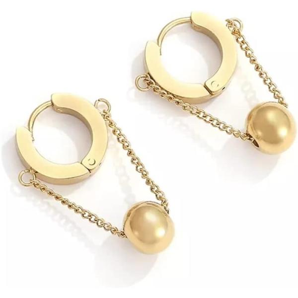 【並行輸入品】MJWDP Earrings Non Fading Stainless Steel B...