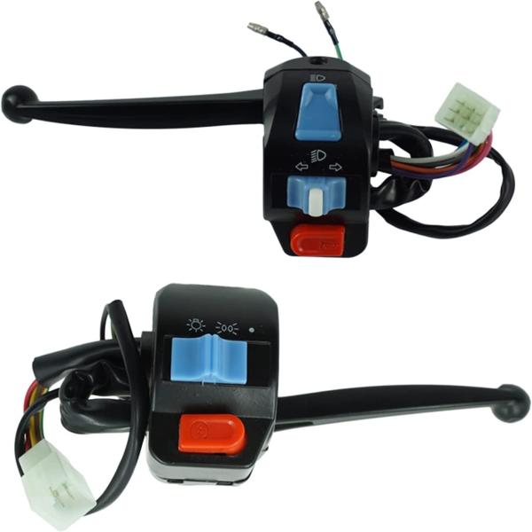 【並行輸入品】1 Pair 12V Waterproof Motorcycle Left and R...