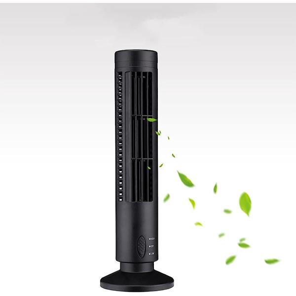 VALSEEL USB Tower Fan Bladeless Air Conditioner Sm...