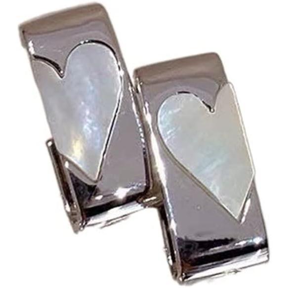 Jewelry Earrings Splice Heart Square Earrings for ...