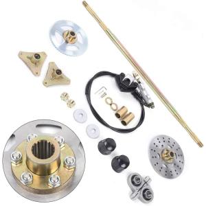 Caltric Black O-Ring Drive Chain and Sprocket Kit Compatible