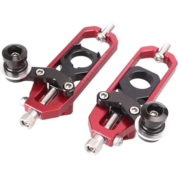 【並行輸入品】Newsmarts Motorcycle CNC Rear Chain Adjuste...