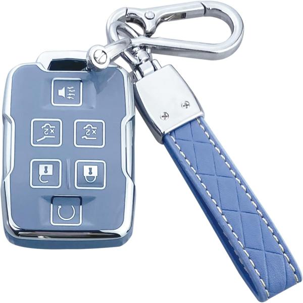 【並行輸入品】Yuebutor キーフォブカバーケース シボレー シルバラード 1500 2500H...