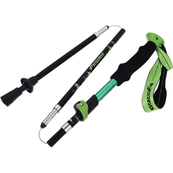 【並行輸入品】Toddmomy 1pc Folding Trekking Poles Hiking ...